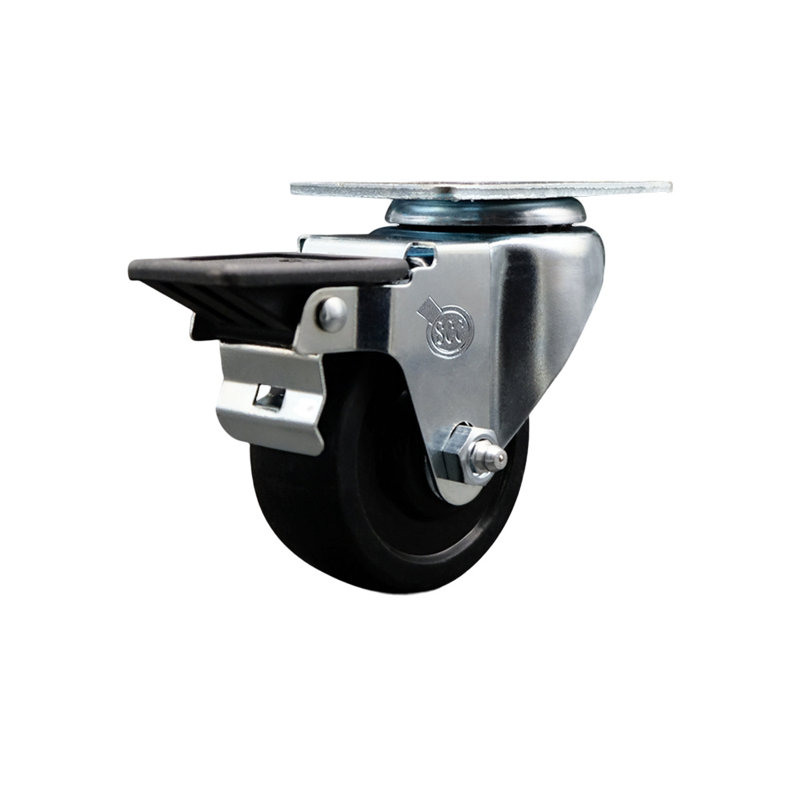 Rubber Caster Posi Brake Service