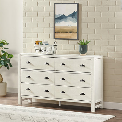 Commode double à 6 tiroirs Arden
