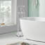 Robinet de baignoire à fixation au sol-124961441