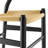 Amish Wood Dining Accent Chair-108891631-108891634