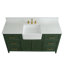 Meuble-lavabo simple 60 po Aisa-565349172