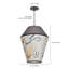 Luminaire suspendu conique 1 lumière avec motif-1080055280