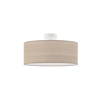 Bishock Fabric Semi Flush Mount