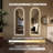 65" X 21" Arch Design LED Full Length Mirror ,Dimmable,  High Definition & Explosion-Proof, Full-Length Standing Or Wall-Mounted - Brightly Lit For Makeup, Studio, And More