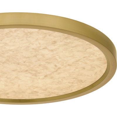 Outskirts Integrated LED Flush Mount With CCT Switch