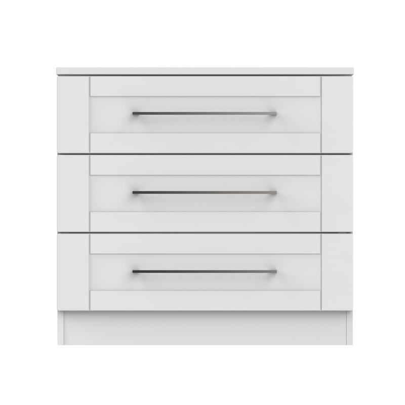 Fully Assembled Cristyna 3 - Drawer Chest of Drawers