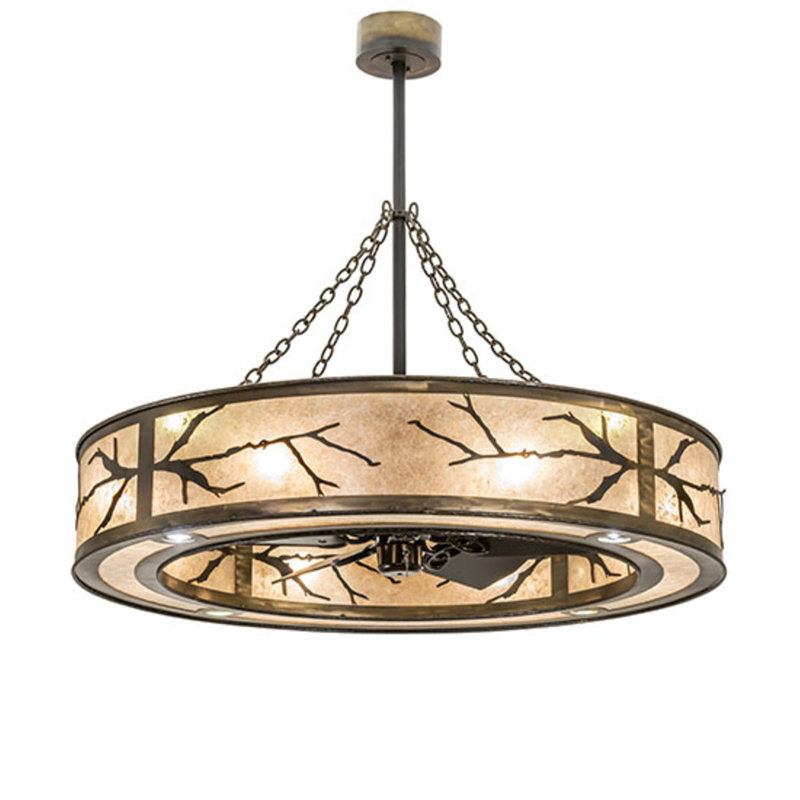 Branches Downrod Ceiling Fan