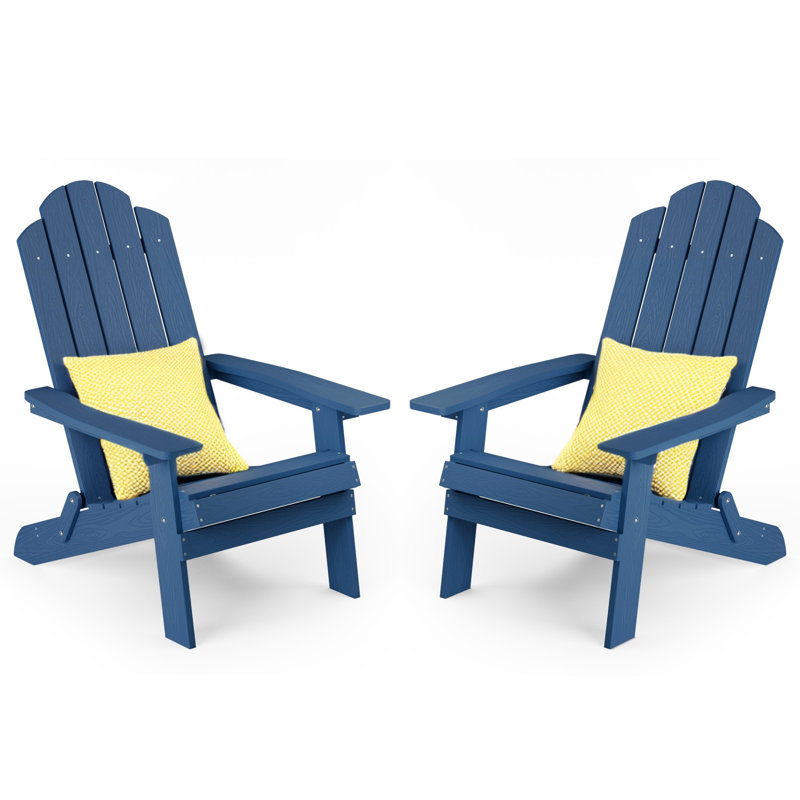 Outdoor Adirondack Chair, Blue