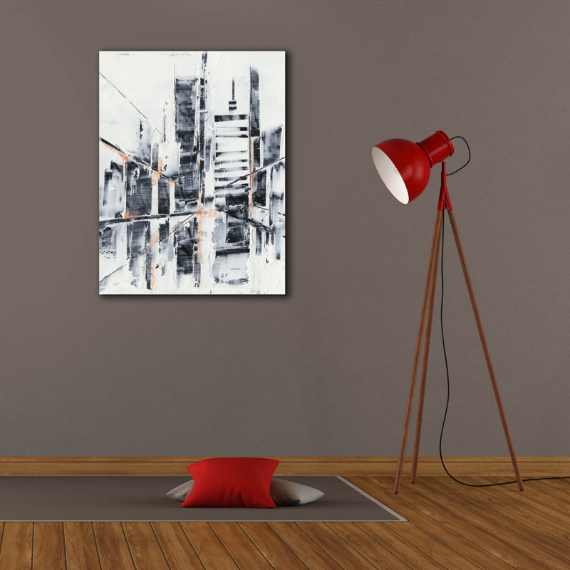 «Sunset Réfraction 1» par Ethan Harper, art mural sur toile, H 34 po x l 26 po
