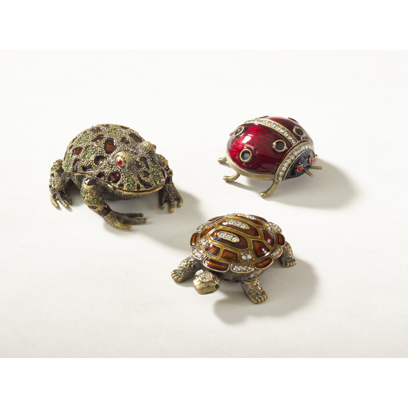 Boîte décorative tortue