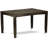 7 Piece Dining Room Furniture Set Consist of a Rectangle Kitchen Table with Butterfly Leaf and 6 Faux Leather Upholstered Chairs, 36x66 Inch, Cappuccino-20549023