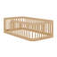 Structure de lit en bois avec clôture-1179921207