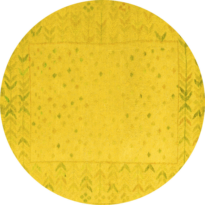 Dovefield Washable Indoor Rug, Round 7'