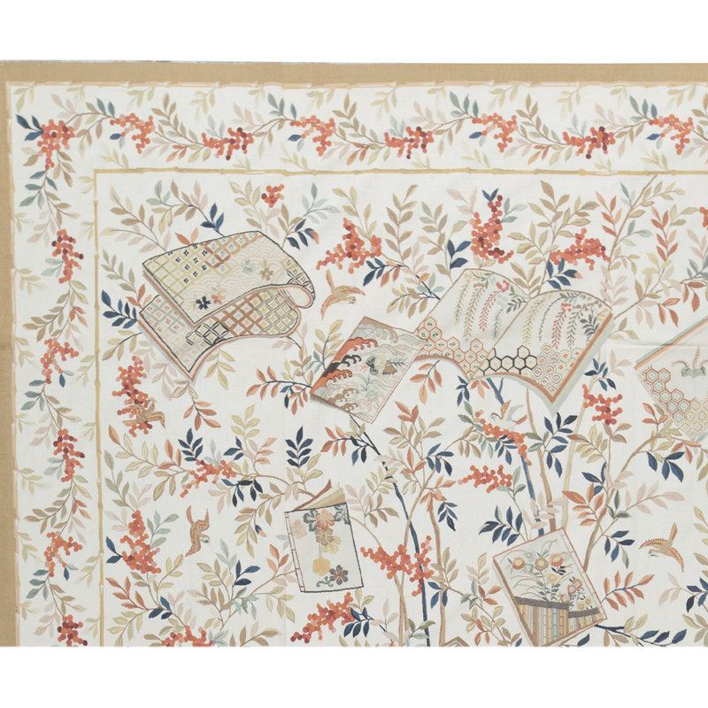 Aubusson Renaissance Wool Oriental Area Rug