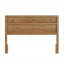 Tête de lit pour grand lit de style moderne en bois massif et d'ingénierie de couleur brune pour les cadres de lit standard
