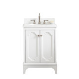 Queen 24" Single Bathroom Vanity Set with Faucet