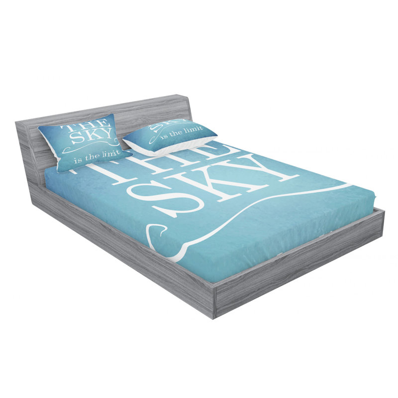 Microfiber Sheet Set, Full Sheet Set with Fitted Sheet