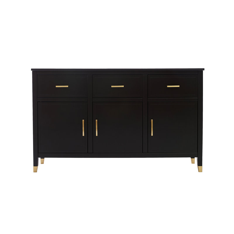 140cm Sideboard, Black
