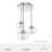 Saddle Creek 3 - Light Schoolhouse Cluster Pendant-73725823-73725821
