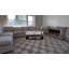 Tapis beige / crème à motif géométrique moderne Nimco-277371585
