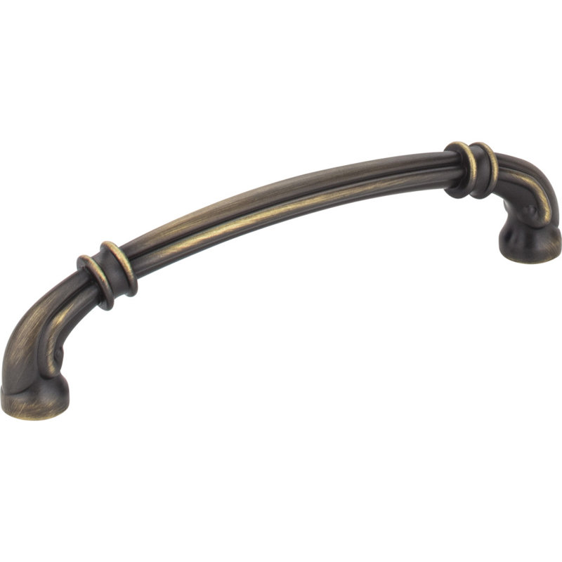 Lafayette Bar Pull, Antique Brushed Satin Brass, 6 5/16″