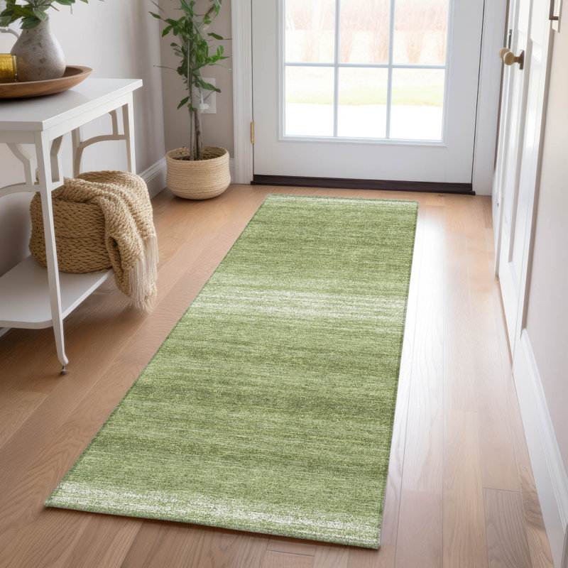  Machine Washable Indoor/Outdoor Chayden ACN1033 Lavender Rug, Runner 2'3" x 7'6"