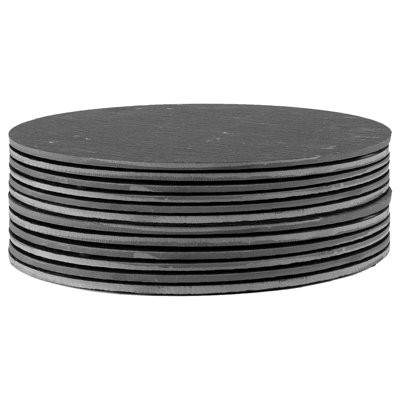 Cellular No Pattern Round Placemat