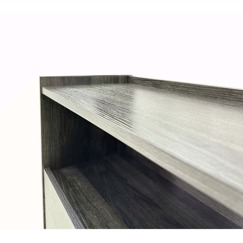 Table de chevet en gris foncé