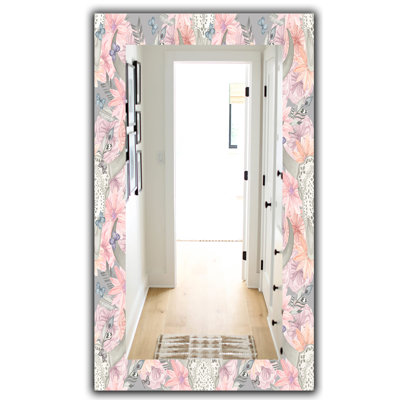 Glass Frame Mirror