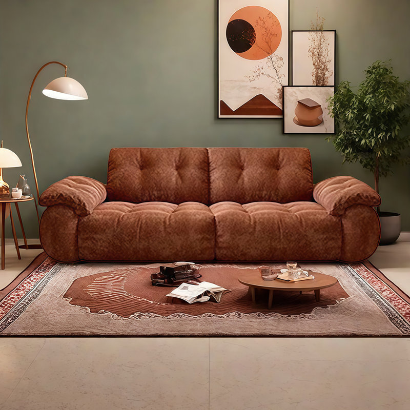 Canapé simple de style italien, 33.46" H x 94.48" W x 47.24" D
