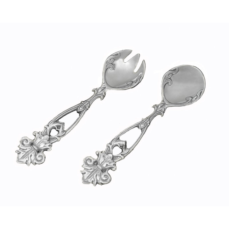 Fleur De Lis Salad Servers