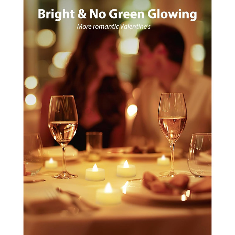 Scented Unscented Flameless Tealight Candle