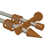 Stainless Steel/Cherrywood Lacquered
