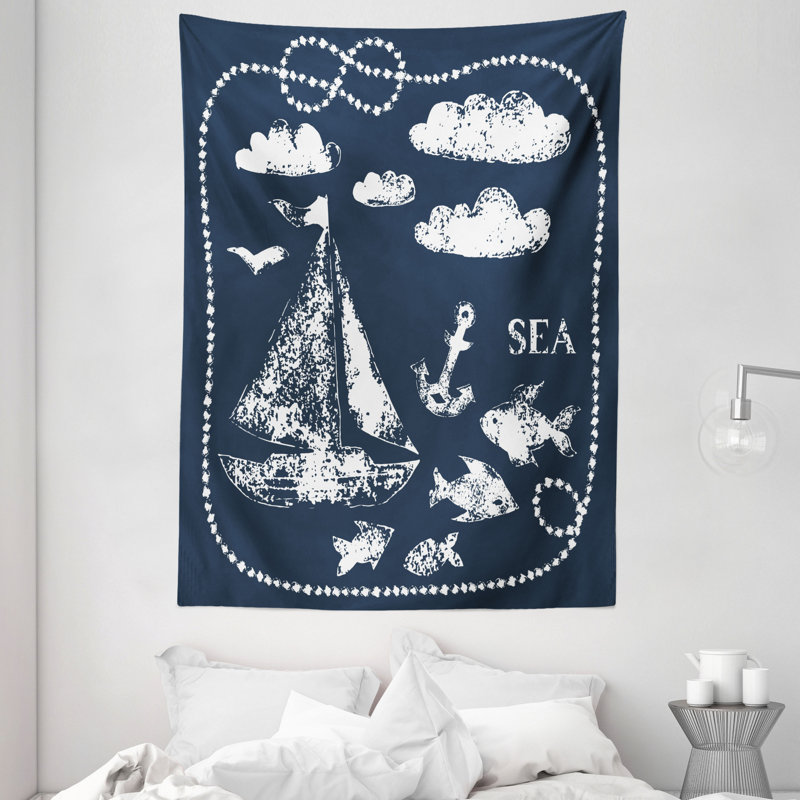 Tapisserie en polyester Ambesonne, H 80 po x l 60 po