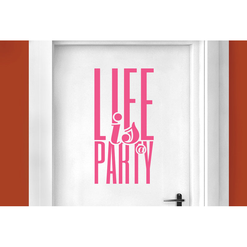Wall Decal, Pink