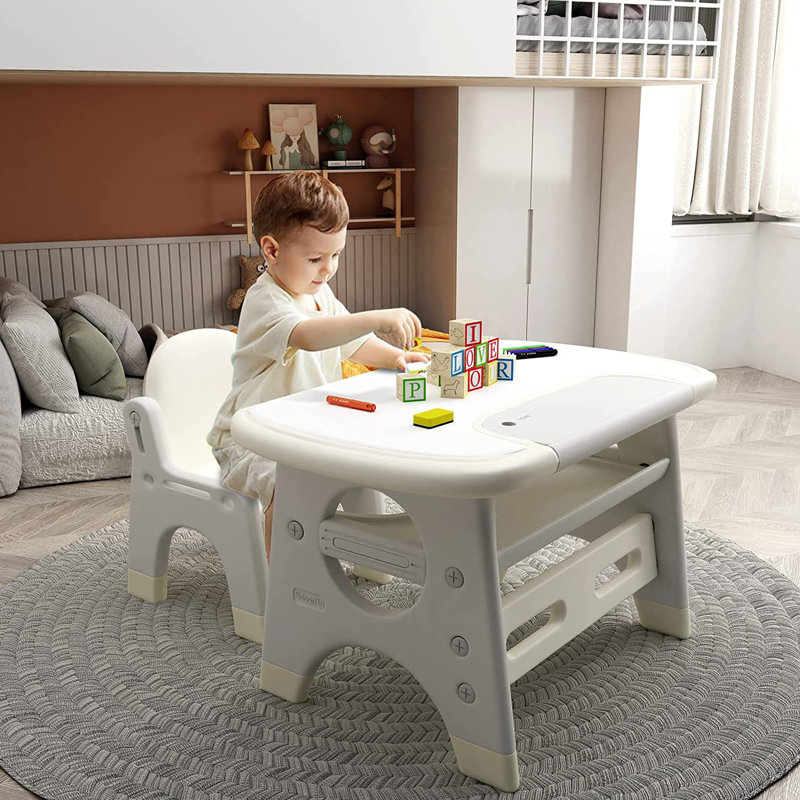 Ensemble de table et chaises Seagate Kids, gris