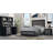 Soluto Grey And Black Full Bed-114796523