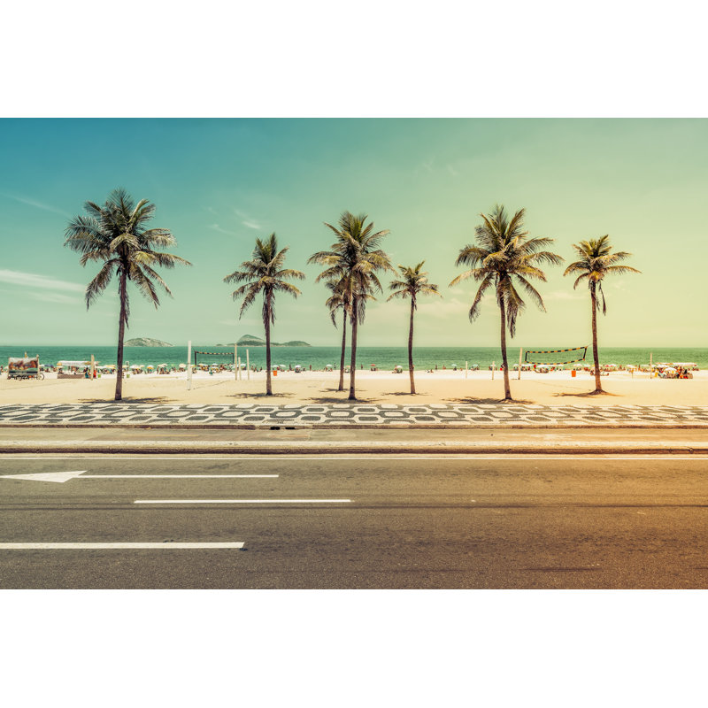 Ipanema Beach - Photographie sur toile tendue, L 12 po x H 8 po