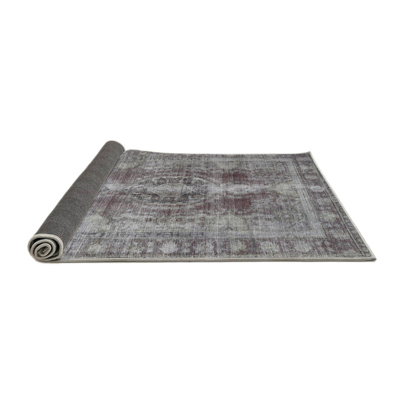 Tapis traditionnel brun / gris Andreana, Rond 6 pi