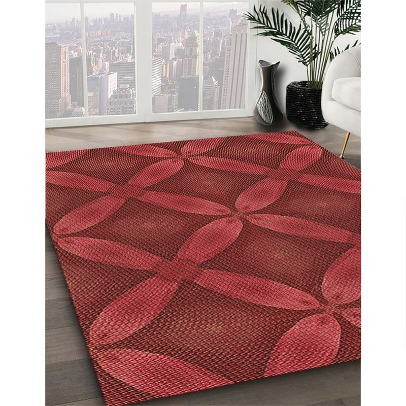 Floral Indoor Rug, Rectangle 6' x 9'