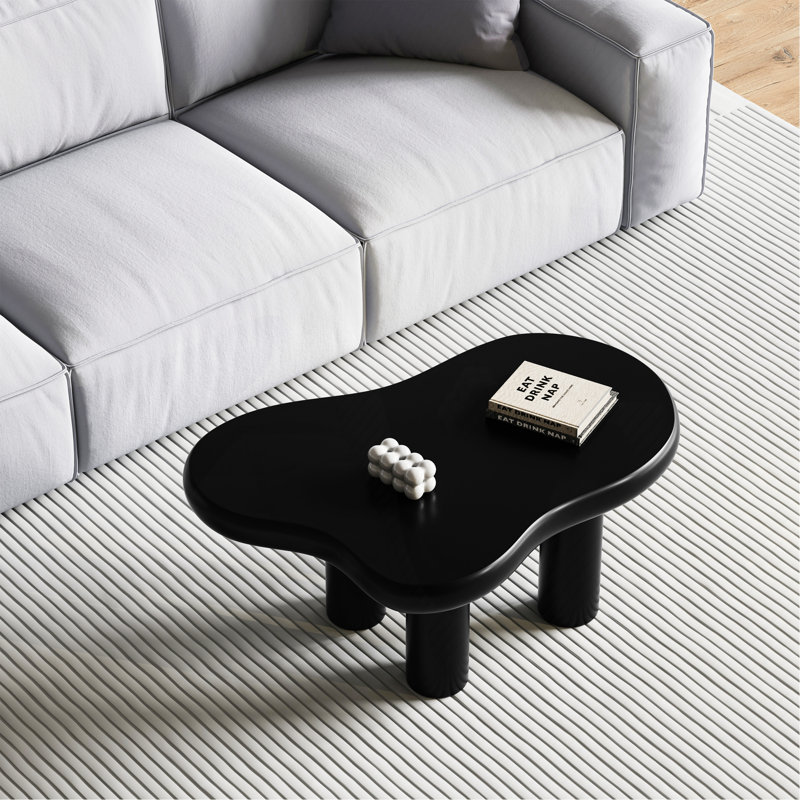 Table basse 39,4 "Cloud, Noir, noir, noir, noir