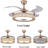 Felecia 42'' Ceiling Fan with LED Lights