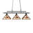47" Long Magnetism 3 Light Island Pendant