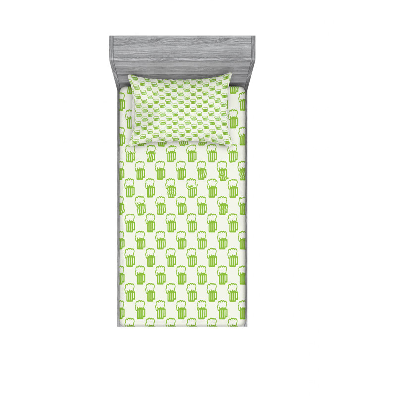 Ensemble de draps Holiday, Ensemble de draps pour lit simple avec drap-housse