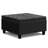 Harrison 30"W Upholstered Square Coffee Table Storage Ottoman with Split Lift Top-596577267