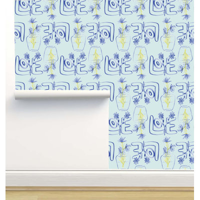 Jenna Rainey Designs 12' L x 2' W Peel and Stick Wallpaper Roll