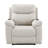 Chriki Beige Polished Microfiber Power Motion Recliner With Lift-742064342