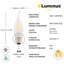 Ampoule DEL Luminus B10, culot à flamme E26, base 40 W, 15 000 heures, intensité variable, 2 700 K, paquet de 6-115358277-115358274-115358278
