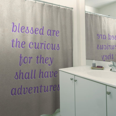 Shower Curtain with Liner Included
