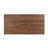 Thoi Dining Table, 71 Inch, Retro Angled Legs, Brown Solid Rubberwood